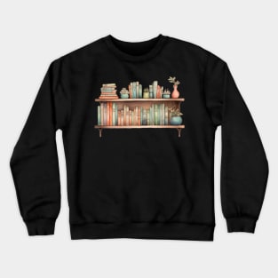 bookshelf Crewneck Sweatshirt